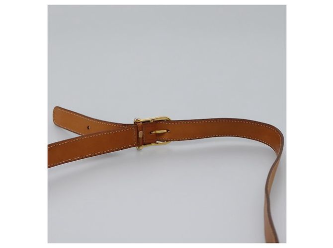Céline Borsa a spalla in tela Macadam CELINE in pelle PVC marrone oro Auth EC038 D'oro - vista 9