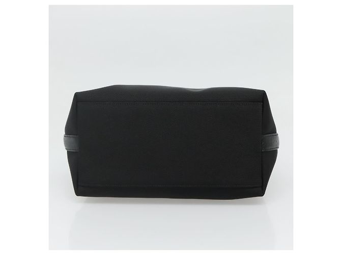 Borsa a mano in tela nera Salvatore Ferragamo Auth KD096 Nero - vista 5