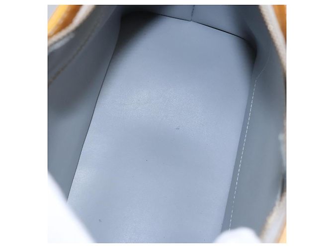 LOUIS VUITTON Monogram Vernis Houston Bolsa de Mão Cinza M91053 LV Auth ep7454 - vista 11