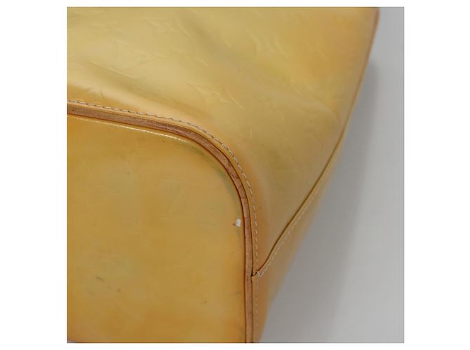 LOUIS VUITTON Monogram Vernis Houston Bolsa de Mão Cinza M91053 LV Auth ep7454 - vista 15