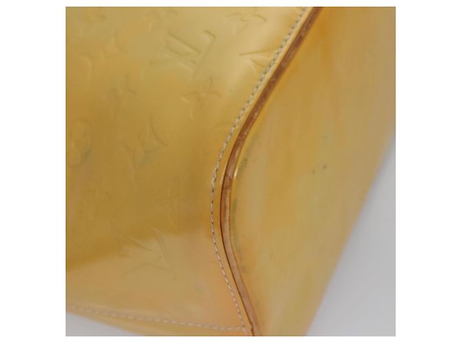 LOUIS VUITTON Monogram Vernis Houston Bolsa de Mão Cinza M91053 LV Auth ep7454 - vista 16