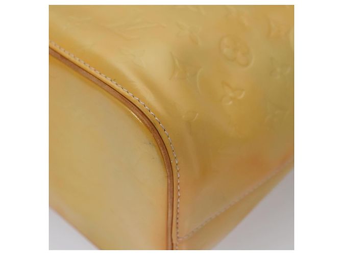 LOUIS VUITTON Monogram Vernis Houston Bolsa de Mão Cinza M91053 LV Auth ep7454 - vista 17