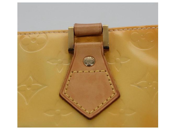 LOUIS VUITTON Monogram Vernis Houston Bolsa de Mão Cinza M91053 LV Auth ep7454 - vista 18