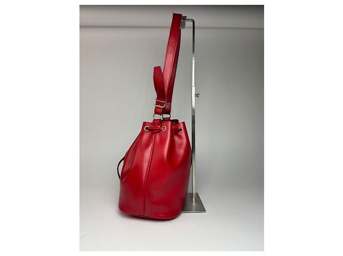 Comme Des Garcons Vintage Comme Des Garçons Schulter-Eimer-Tasche rot - Ansicht 4