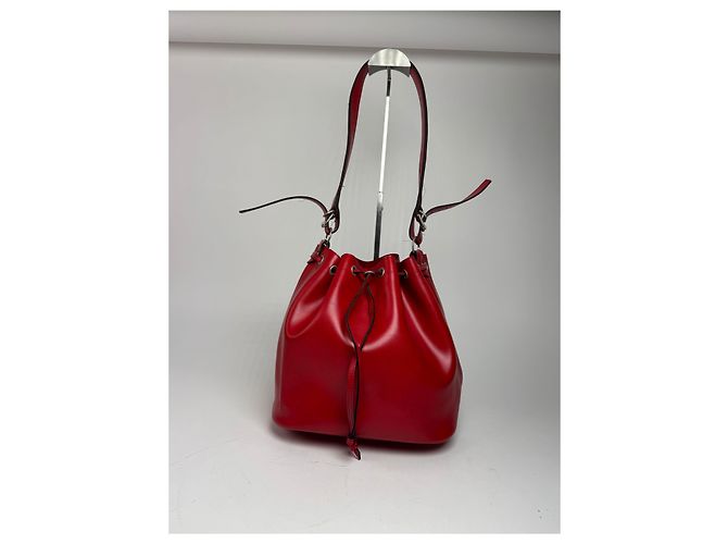 Comme Des Garcons Vintage Comme Des Garçons Schulter-Eimer-Tasche rot - Ansicht 5