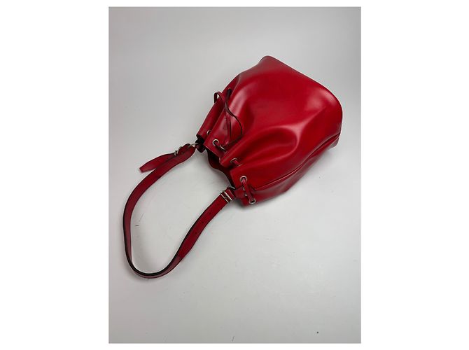Comme Des Garcons Vintage Comme Des Garçons Schulter-Eimer-Tasche rot - Ansicht 9