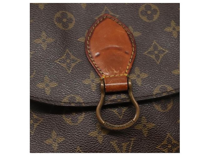 Saint-Cloud LOUIS VUITTON Monogram Saint Cloud GM Borsa a Spalla M51242 LV Auth BA382 Monogramma - vista 18