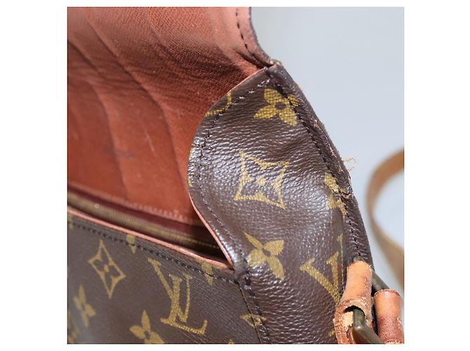 Saint-Cloud LOUIS VUITTON Monogram Saint Cloud GM Borsa a Spalla M51242 LV Auth BA382 Monogramma - vista 20