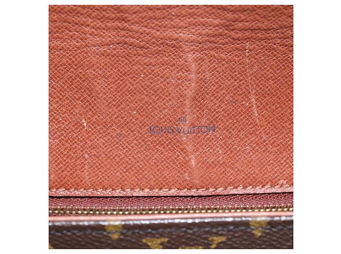 Saint-Cloud LOUIS VUITTON Monogram Saint Cloud GM Borsa a Spalla M51242 LV Auth BA382 Monogramma - vista 21