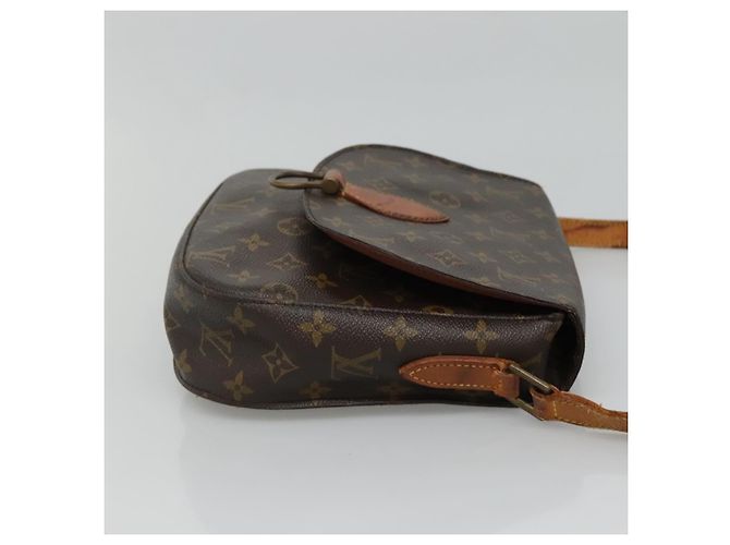 Saint-Cloud LOUIS VUITTON Monogram Saint Cloud GM Borsa a Spalla M51242 LV Auth BA382 Monogramma - vista 4