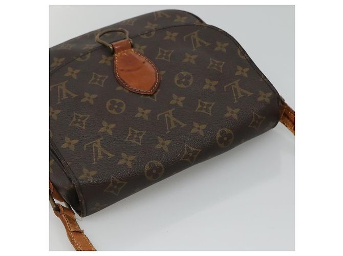 Saint-Cloud LOUIS VUITTON Monogram Saint Cloud GM Borsa a Spalla M51242 LV Auth BA382 Monogramma - vista 6