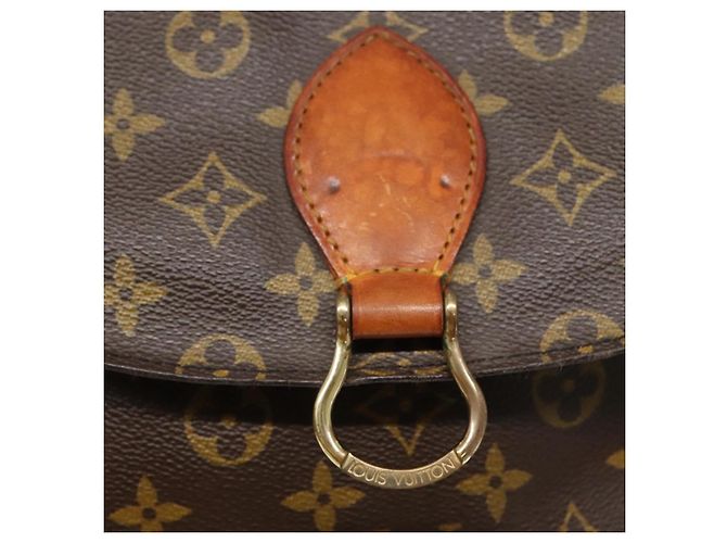 LOUIS VUITTON Monogram Saint Cloud GM Borsa a Spalla M51242 LV Auth BA411 Monogramma - vista 18