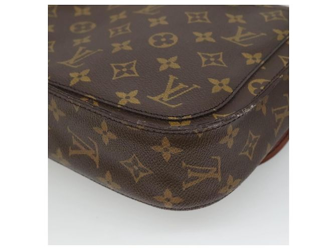 LOUIS VUITTON Monogram Saint Cloud GM Borsa a Spalla M51242 LV Auth BA411 Monogramma - vista 8
