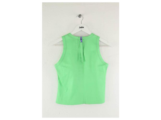 Stouls Top de cuero verde - vista 3