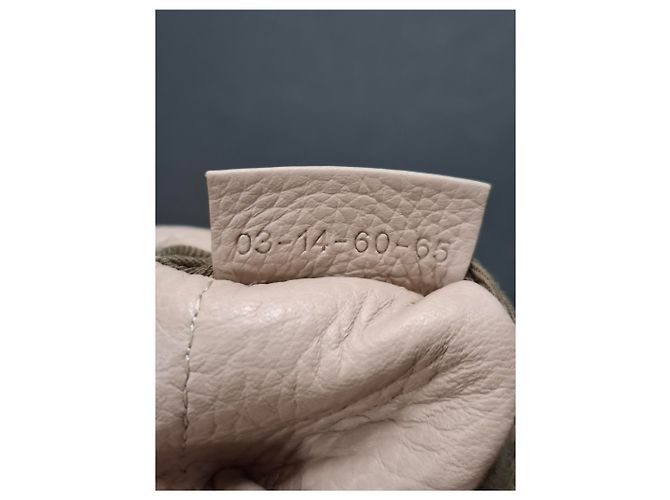 Bolso de Hombro Chloé Small Marcie en Cuero de Ternera Nude - vista 14