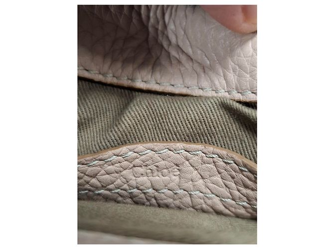 Bolso de Hombro Chloé Small Marcie en Cuero de Ternera Nude - vista 15