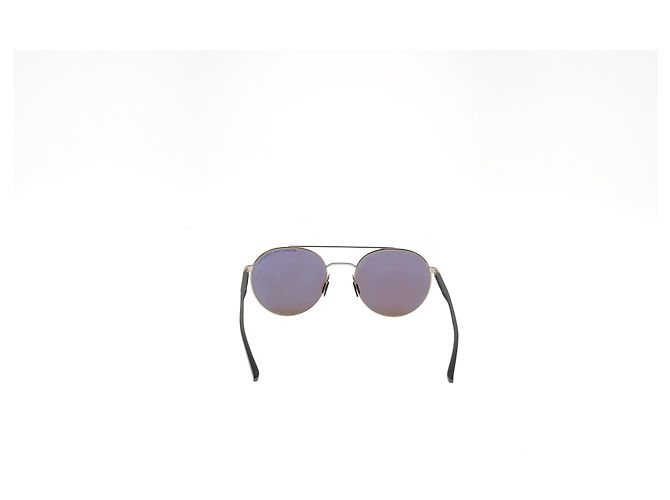 Autre Marque UNTERSCHRIFTLOS / UNTERSCHRIFTLOS Sonnenbrille T. Metall Braun - Ansicht 2
