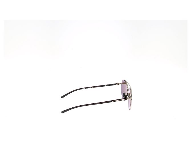 Autre Marque UNTERSCHRIFTLOS / UNTERSCHRIFTLOS Sonnenbrille T. Metall Braun - Ansicht 3
