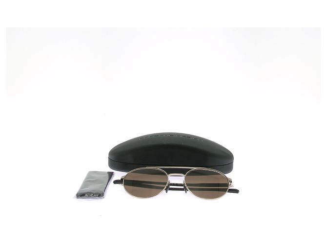 Autre Marque UNTERSCHRIFTLOS / UNTERSCHRIFTLOS Sonnenbrille T. Metall Braun - Ansicht 7