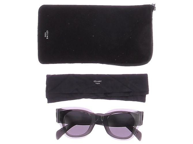 Céline Gafas de sol CELINE T. Plástico Gris - vista 7
