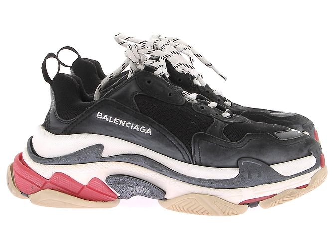 Scarpe BALENCIAGA T.EU 37 Pelle Nero - vista 2