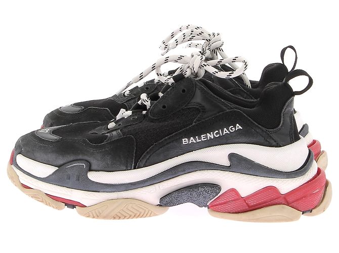 Scarpe BALENCIAGA T.EU 37 Pelle Nero - vista 3