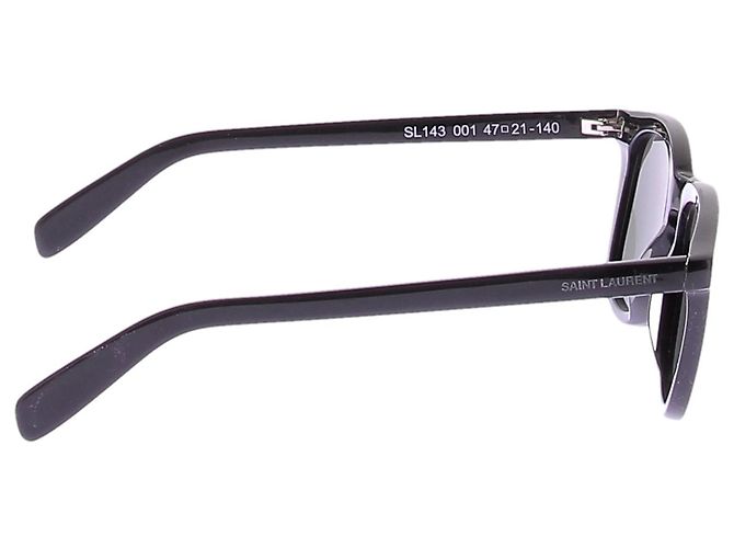 Gafas de sol SAINT LAURENT T. Plástico Negro - vista 3