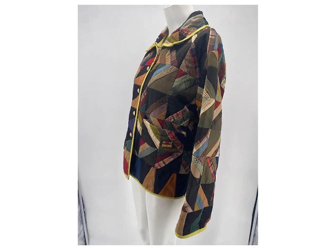 Autre Marque Chaqueta LADY LANCASTER T.FR 38 Algodón Multicolor - vista 5