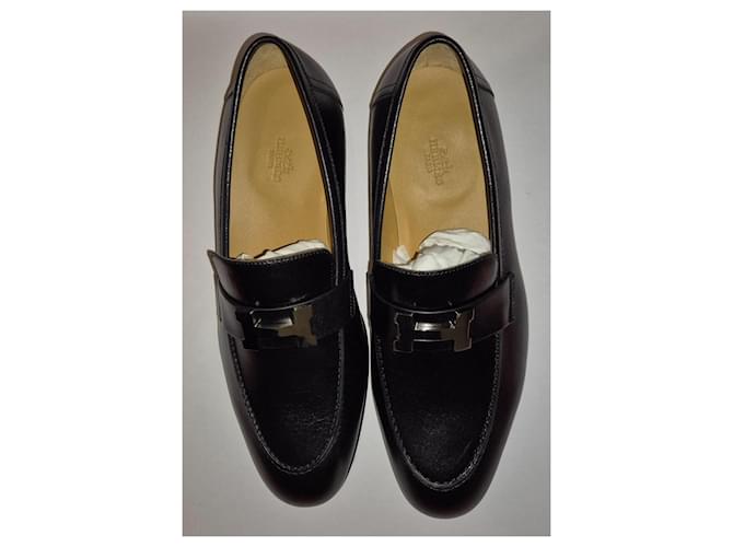 Mocassini Parigi Hermès Nero - vista 3