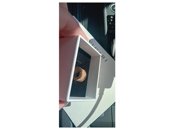 Autre Marque Collana con pendente Bulgari B-Zero1 diamanti oro rosa 18K D'oro - vista 3