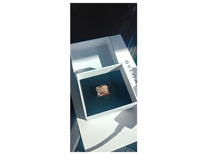 Autre Marque Collana con pendente Bulgari B-Zero1 diamanti oro rosa 18K D'oro - vista 8