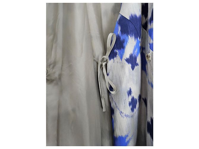 HUGO BOSS Delara2 Wickelkleid beige floral - Ansicht 7