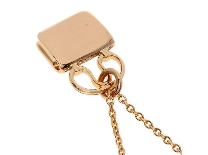 Hermès Collana Amuleto Constance di Hermes in oro rosa 18K - vista 2