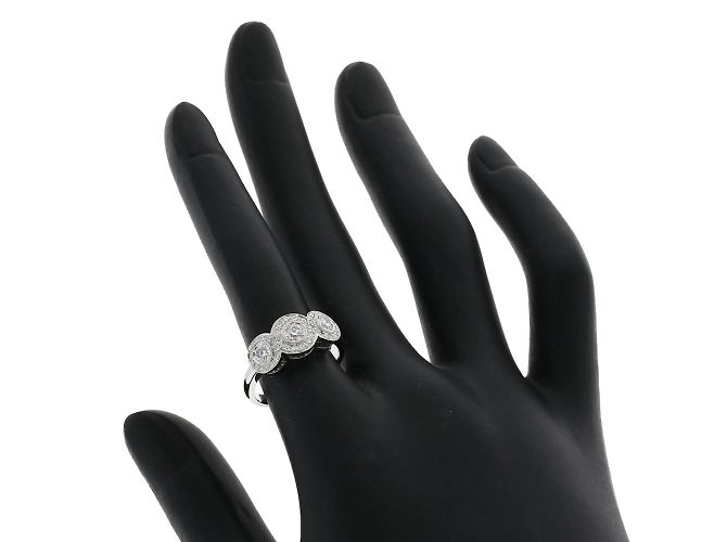 Tiffany & Co Tiffany Circlet Diamantring aus Platin - Ansicht 7
