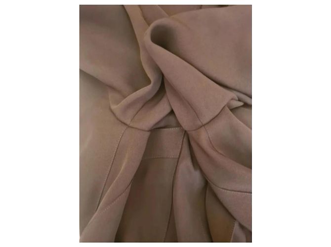 Thierry Mugler Wickelkleid Mokka Braun - Ansicht 7