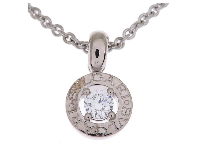 Bulgari Collana da donna Bvlgari con diamanti in oro bianco 18K - vista 4