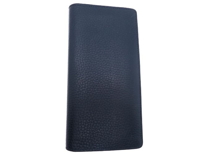 Portafoglio Lungo Brazza da Uomo di Louis Vuitton Blu - vista 2