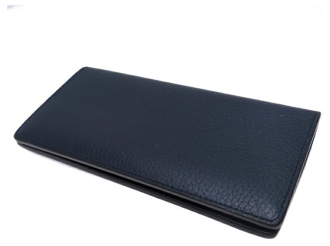 Portafoglio Lungo Brazza da Uomo di Louis Vuitton Blu - vista 4
