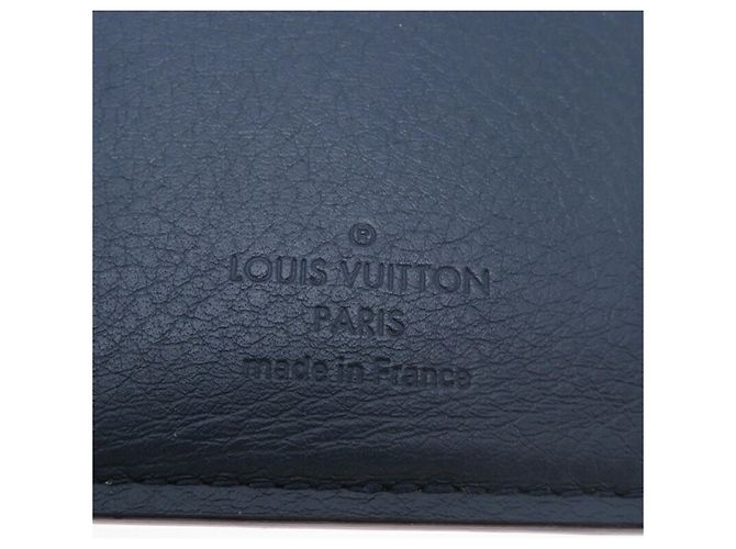 Portafoglio Lungo Brazza da Uomo di Louis Vuitton Blu - vista 8
