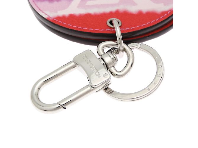 Chaveiro Miroir Initial da Louis Vuitton Rosa - vista 4