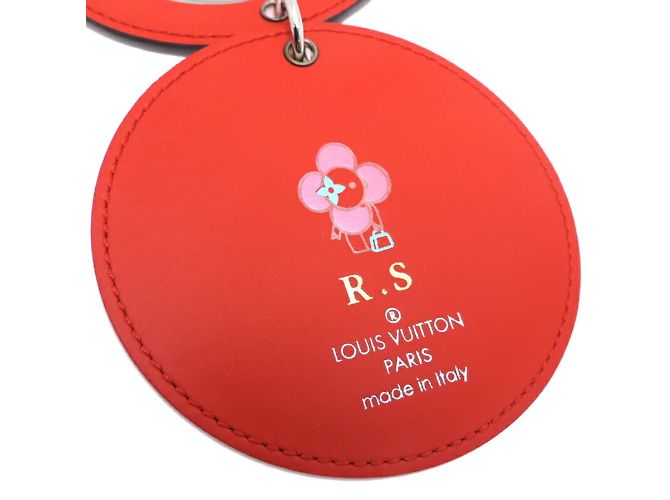 Chaveiro Miroir Initial da Louis Vuitton Rosa - vista 6