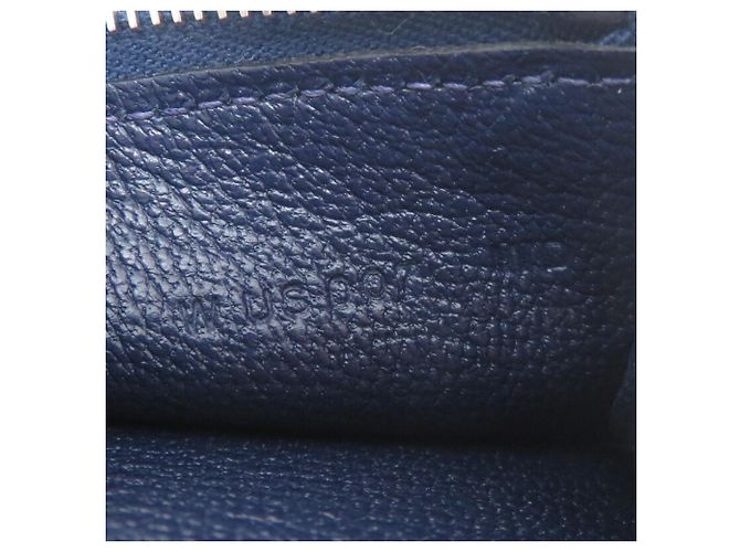 Hermès Portafoglio tri-fold da donna Bearn Combination Hermes W Stamp 2024 Blu navy - vista 9