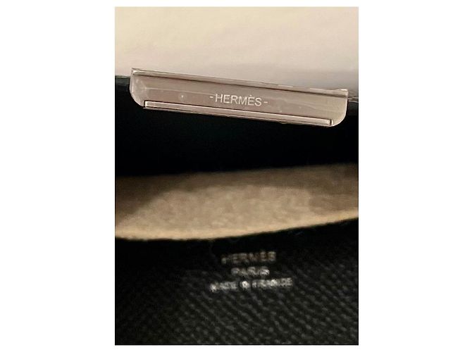 Hermès Constance To Go Handtasche aus schwarzem Leder - Ansicht 4