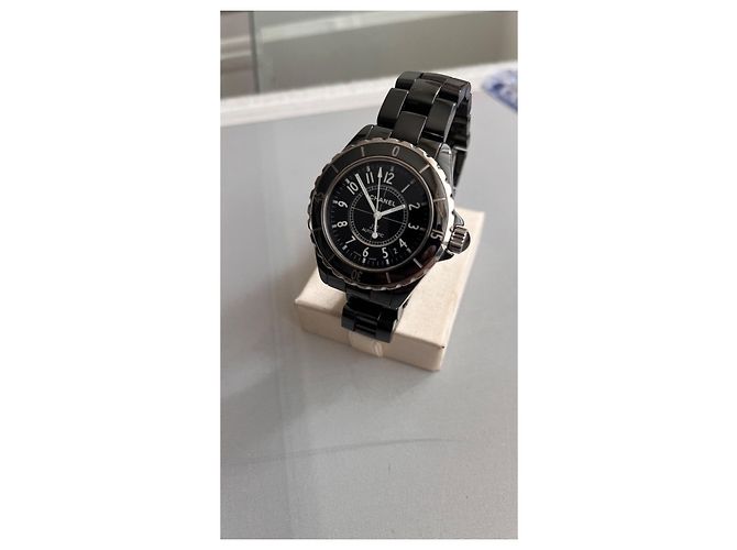 Chanel J12 Automatic Black Ceramic Watch 38mm - view 2
