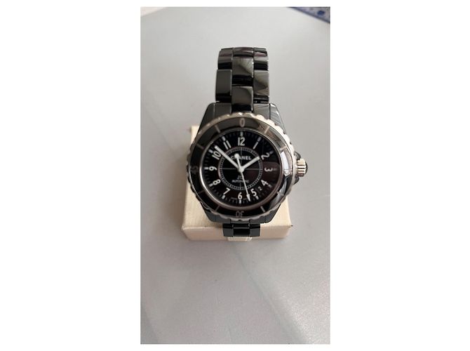Chanel J12 Automatic Black Ceramic Watch 38mm - view 4