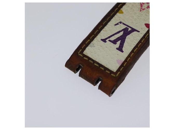 LOUIS VUITTON Monogramm Multicolor Uhren 109/500 Weiß LV Auth 115748A - Ansicht 15
