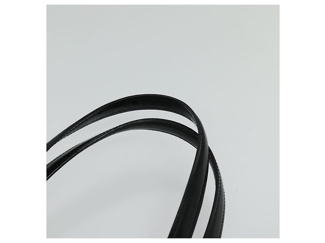 Bolsa Tote GUCCI em lona couro cinza preto prata 002 1122 Auth bs23009 Marrom - vista 8