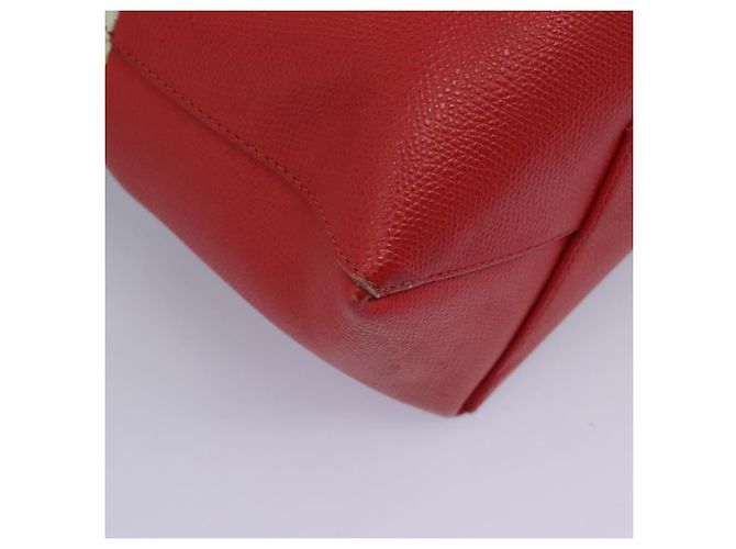 Céline Tote Bag aus Leder 2 in 1 rot Auth ep7482 - Ansicht 16
