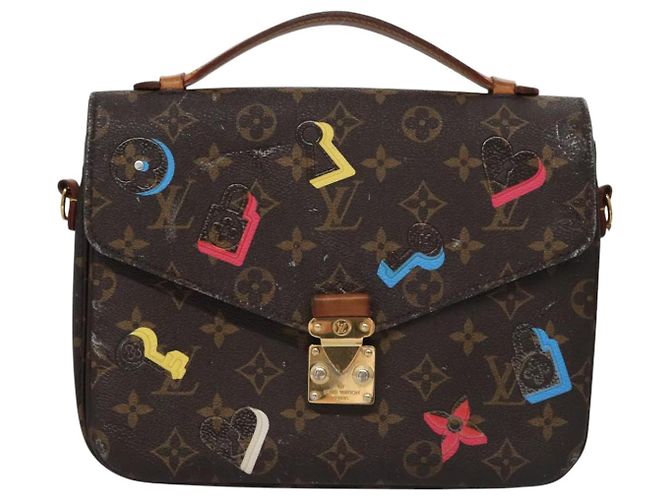 LOUIS VUITTON Pochette Metis Lovelock Monogram Borsa a mano 2way M44366 Auth 114916 Monogramma - vista 13