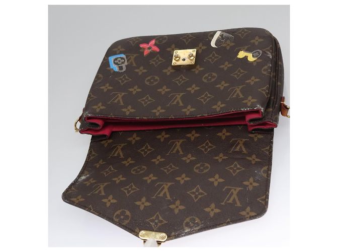 LOUIS VUITTON Pochette Metis Lovelock Monogram Borsa a mano 2way M44366 Auth 114916 Monogramma - vista 19